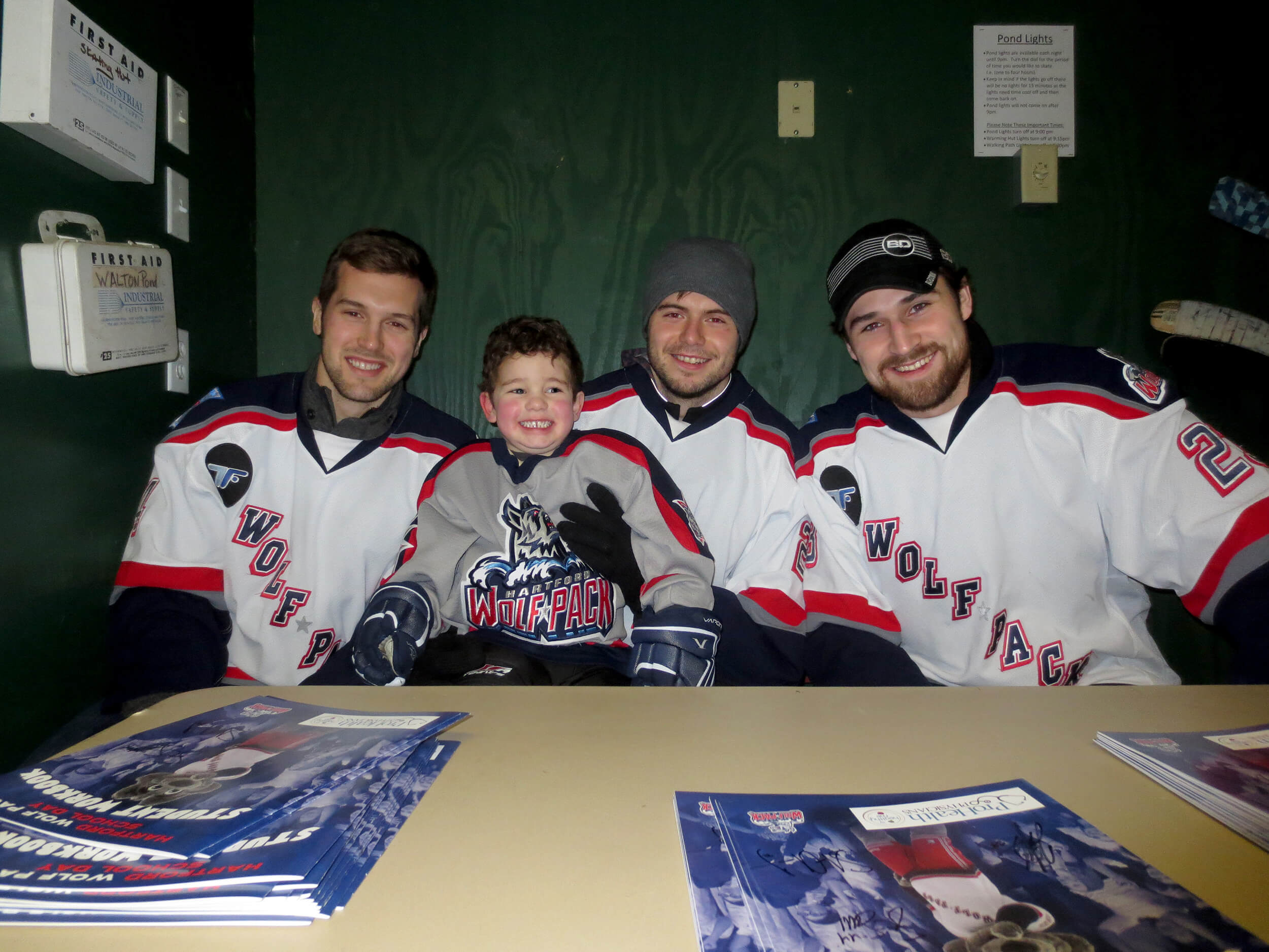 Steve Spinell, Henrik Rutsch, Shawn O'Donnell, & Justin Vaive