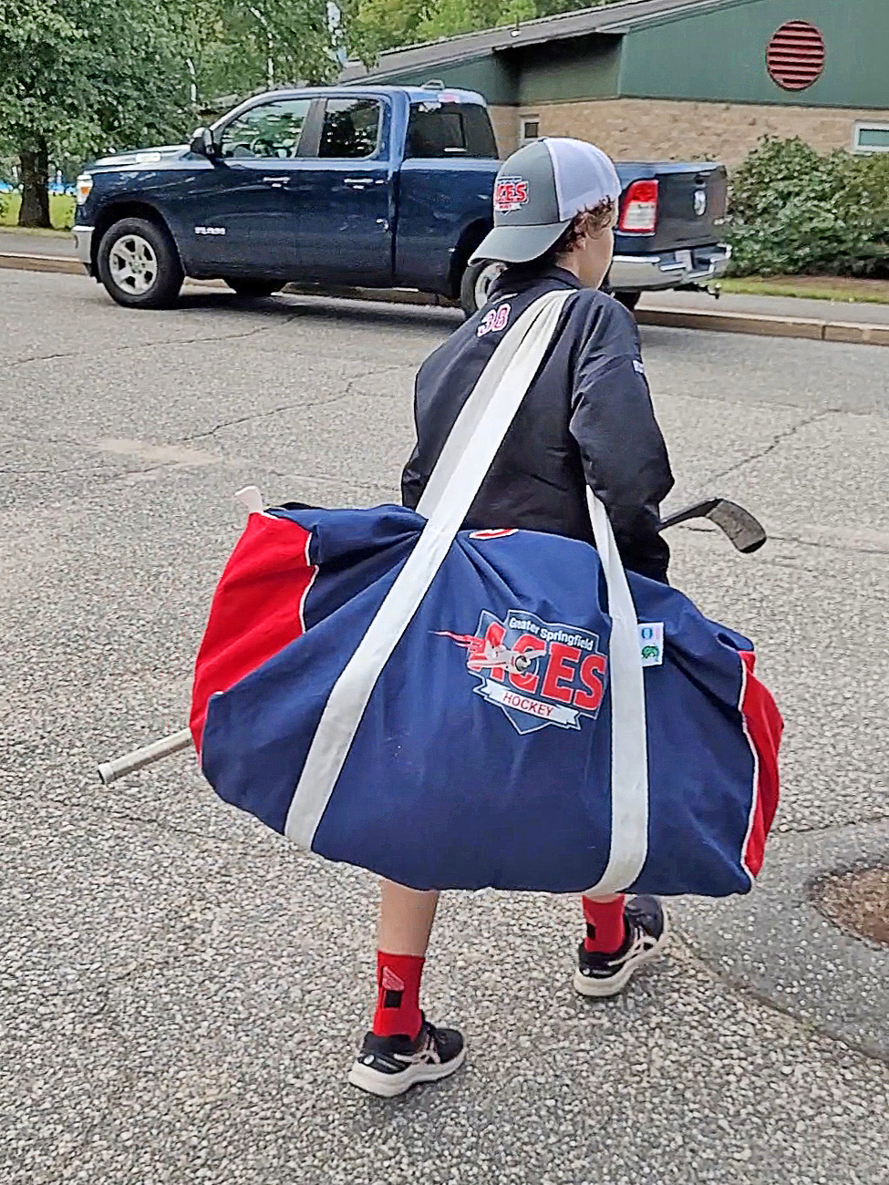 Canvas Hockey Bag