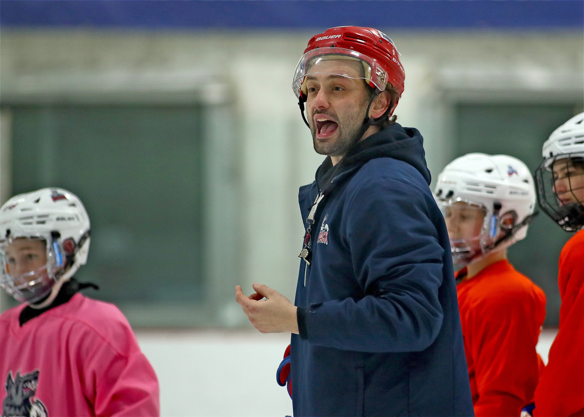 Henrik Rutsch and Coach Anthony LoBianco