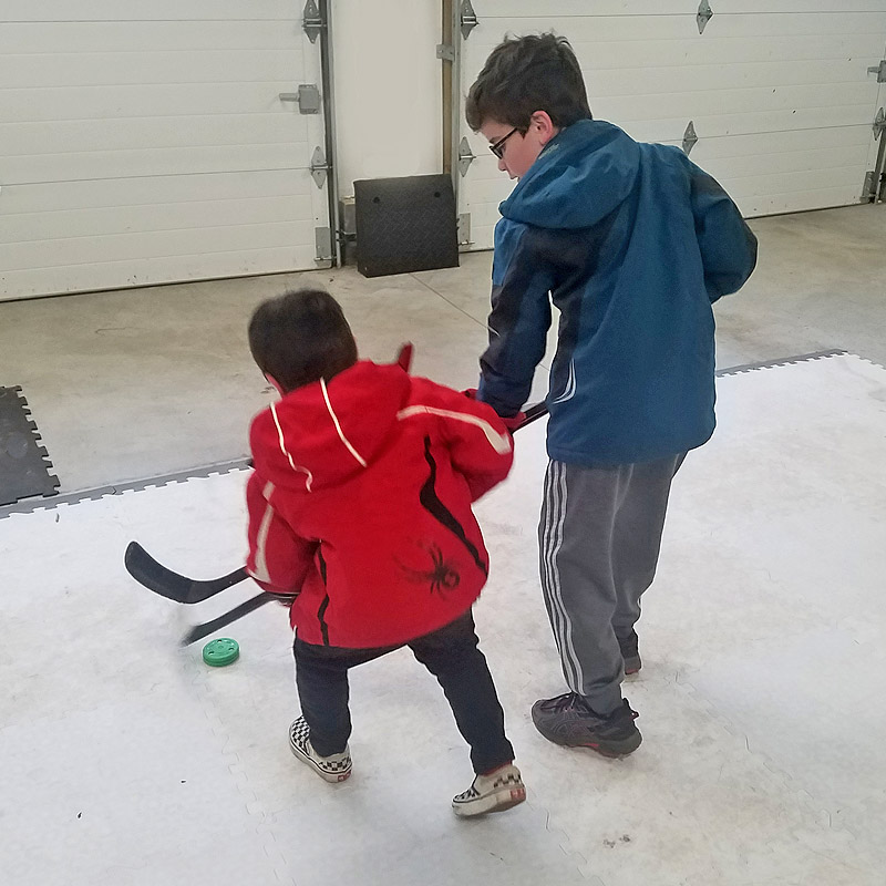 Duncan working with Emmet