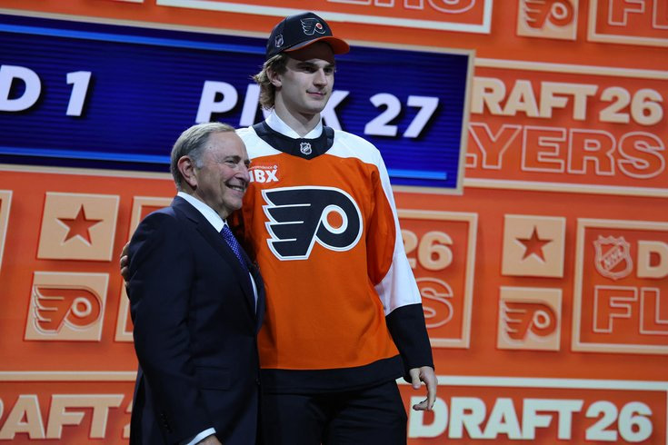 Gary Bettman & Maksim Sokolovskii