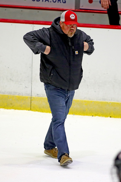 Dude thinks the Cup is in the building...